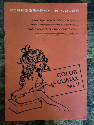 Color Climax Magazine No 11.. Small Format